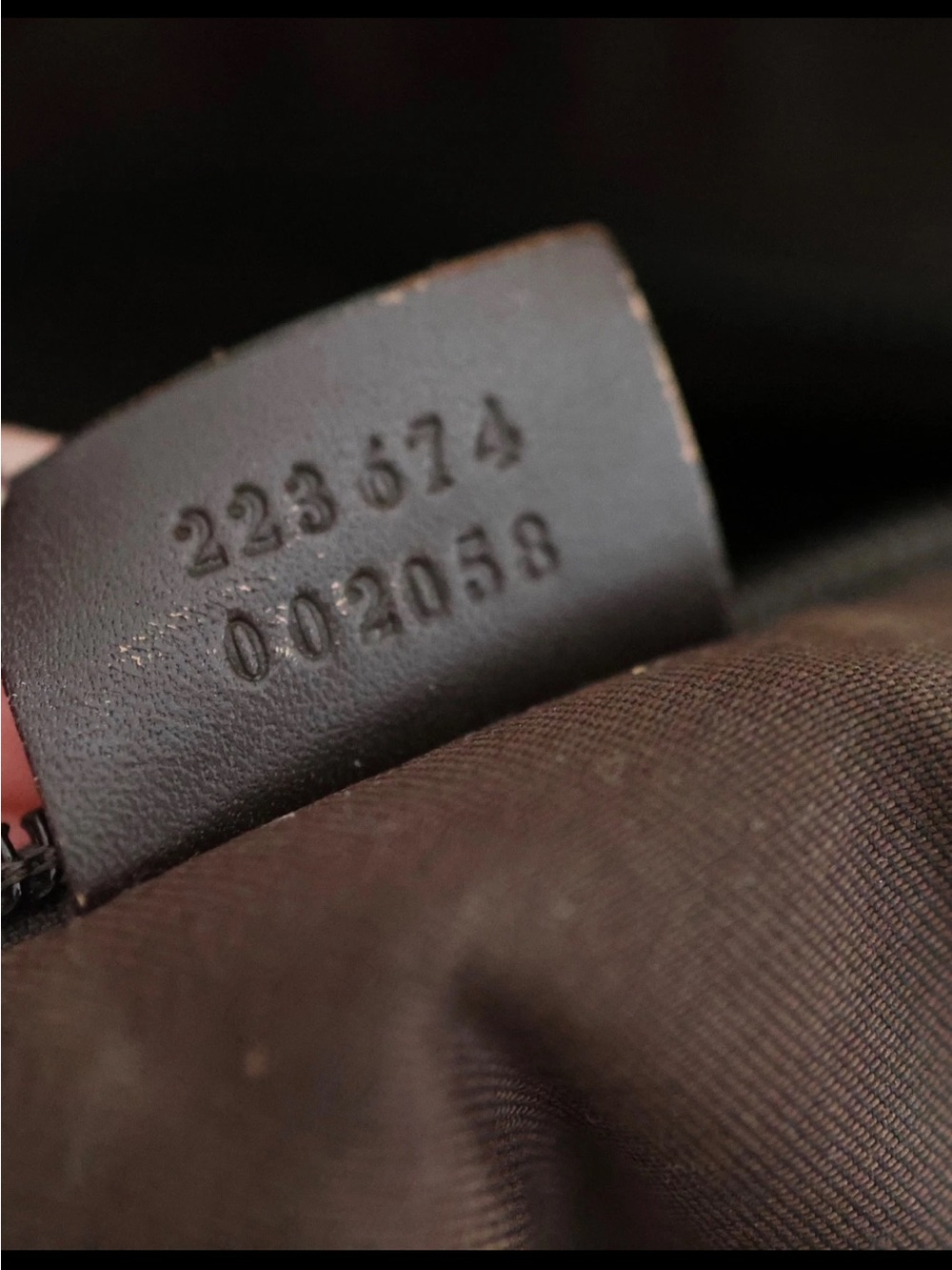 Gucci GG supreme coated canvas document bag weekender duffel laptop case AUTH! - Picture 9 of 12